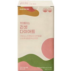 경남제약 케어플러스 리셋 다이어트식품, 5회분, 1개