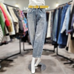 [AK플라자] [르니앤맥코이] 밸트 세트 데님 팬츠 MM05SD501