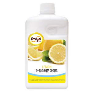 아임요 레몬 에이드 1.8kg/1.5L 2개세트, 1.5L, 2개