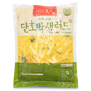 [MDS] 샐러드미인 단호박샐러드 1kg(냉장)_치즈왕자, 1kg, 4개