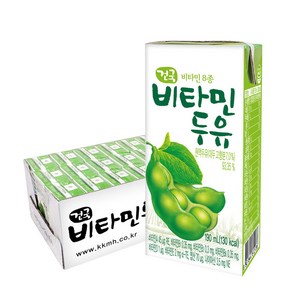 건국대학교 비타민 두유 190ml X 24팩, 24개