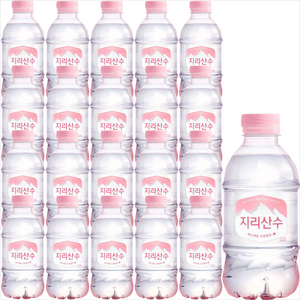 지리산수 핑크, 330ml, 160개