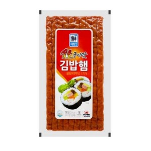 사조대림 숯불구이맛 김밥햄, 4개, 100g