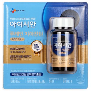 CJ 아이시안 루테인 지아잔틴 플러스케어, 100정, 1개