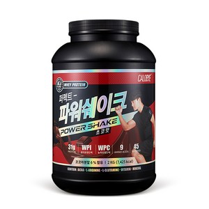 칼로바이 퍼펙트 파워쉐이크 초코맛 단백질보충제, 1개, 2kg