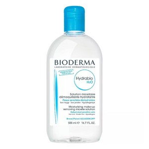 바이오더마 하이드라비오 H2O 모이스처 메이크업 리무빙 미셀라 솔루션, 1개, 500ml