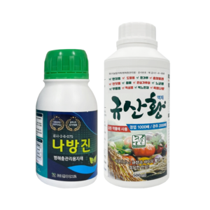 스마트한농부 큰손 규산황 나방진 250ml 친환경살충제 살균제 진딧물 고추 탄저병 담배 나방 배추 총채벌레 응애 노균병 온실가루이 노린재 무름병 흰가루병 약, 1개