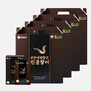 [미쁨생활건강] 상황버섯 담은 민물장어 진액 70ml x 4 30포(4박스), 2.1L, 4개