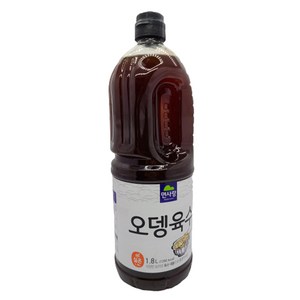 푸드라인_ 면사랑 오뎅육수, 2개, 1.8L