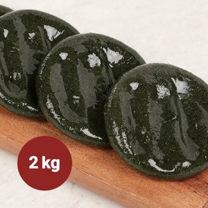 굳지않는 진도 해풍 쑥개떡 2kg, 1개