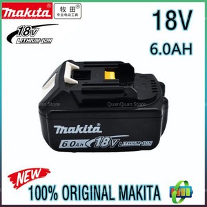 Makita 마키타 마끼다 마키타 Makita 마키타 마끼다 마키타 마끼다 배터리 BL1860 스크루 드라이버 및 충, 03 1PCS 18V 6A