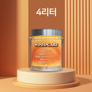 우드케어 오일스테인 woodcare 4리터 소나무색, 1개