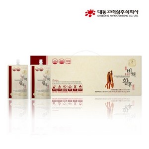 대동고려삼 불로건 홍삼진 비책황후 120ml x 20포, 2박스, 기본, 20회분