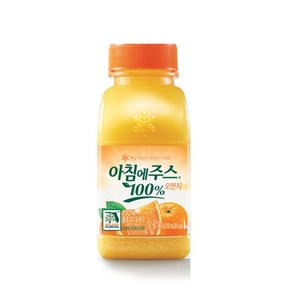 서울우유 아침에주스 오렌지 210ml(아이스박스포장), 20개, 210ml