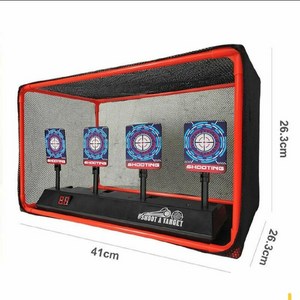 비비탄 훈련 과녁판 표적지 사격 연습용, 기본, 9. 전자 타겟 (4비트+프레임)