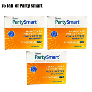 Himalaya Paty Smat Hangove Relief 25 Capsules X 6 Boxes 150 Capsules, 3개, 25정