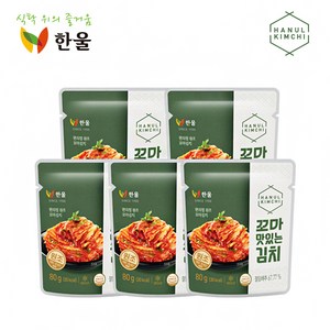 한울 꼬마김치 여행세트 (맛김치 80gx5봉), 80g, 5개