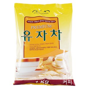 대호 프리미엄 유자차, 1kg, 12개, 1개입