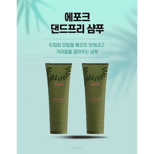 뉴스킨 에포크 댄드프리 샴푸 250ml, 2개