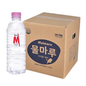 물마루 미네랄워터7.4, 500ml, 20개