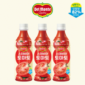 델몬트 스테비아 토마토 400mlx20펫, 400ml, 20개