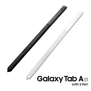 갤럭시탭A6 with S-pen 호환 S펜 (케이스 증정), 화이트, 1개