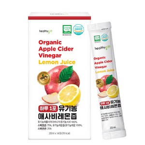 [런칭 특가] 하루 1포 유기농 애사비 레몬즙 스페인산 유기농 100%, 1개, 280ml