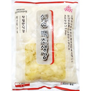 백초생강(코우 1.3K) 식초절임 횟집 반찬, 1.3kg, 1개