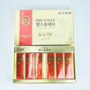 6년근고려홍삼정헬스올데이 10ML * 60포 - 6 YEARS KOREAN RED GINSENG EXTRACT HEALTH ALL DAY, 1세트