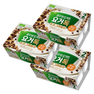 풀무원 요거톡 초코그래놀라 130g, 129g, 6개