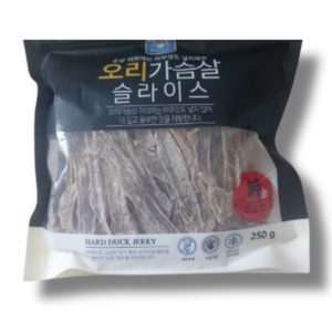 벨버드 슬라이스 강아지 간식 250g, Duck beast / 오리가슴살, 3개