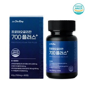 콘드로이친 프로테오글리칸 700 플러스 2형콜라겐 700mg*60, 1개, 60정