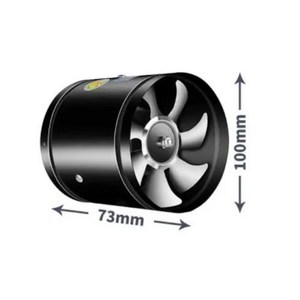 공기 환풍기 금속 파이프 배기 선풍기 환기 배기 선풍기 미니 추출기 욕실 변기 벽 선풍기 덕트 선풍기 4 인치 6 인치 8 인치, 1개