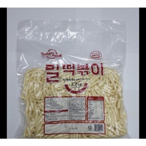 밀떡볶이떡 토담 3.7KG 1CMx11CM 유통기한6일, 1개