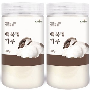 동의한재 국산 백복령 가루 분말, 300g, 2개