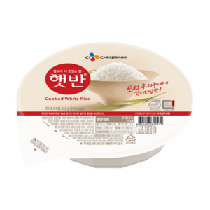 햇반 백미밥 210g 중간공기, 50개