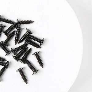 [셀프벨] 접시나사 나사못 소량판매, 14. 블랙 3 x 12mm / 약20개