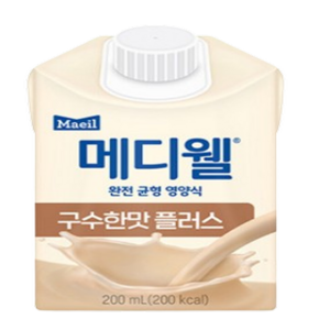 메디웰 구수한맛 플러스, 200ml, 60개