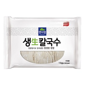 면사랑 생칼국수, 1kg, 2개