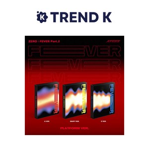 에이티즈 [ZERO : FEVER Pat.2] 플랫폼 ATEEZ 피버2 플랫폼 PALTFORM Ve. (미개봉), A Ve(레드)