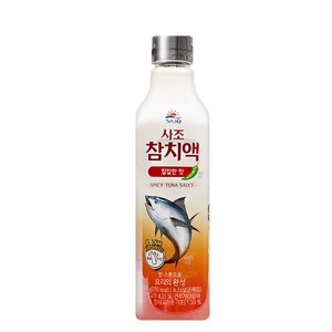 (메카몰) 사조대림 해표 참치액 칼칼한맛, 500g, 1개