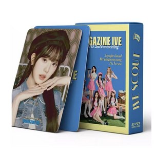 [국내배송] 아이브 포카 크러쉬 SWITCH HEYA IVE 2nd 미니 앨범, 6) IVE MAGAZINE (55장), 1개