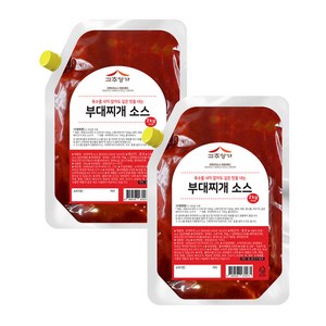 고추명가 부대찌개 소스 2kg x 2개