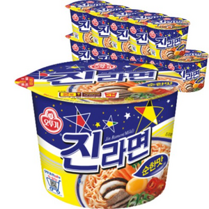 오뚜기 진라면 순한맛 큰컵 110g, 60개