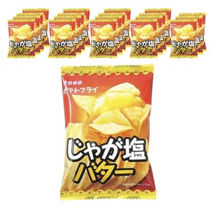 Toho Snack 포테이토 프라이 감자 소금 버터, 11g, 20개