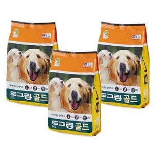 펫도 애견사료 도그 랑골드 리필 2kg X 2개입, 3개