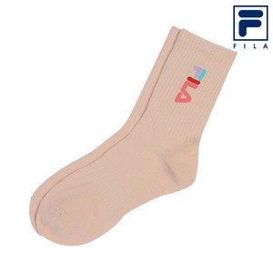 휠라 [FILA] 세로 리니어로고 삭스 FS3SCC5312X_SAN, 240 1족