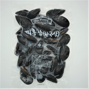 바다의품격 청정해역 국내산 냉동 자숙피홍합 1kg(500g 2개 진공포장), 1개, 1kg