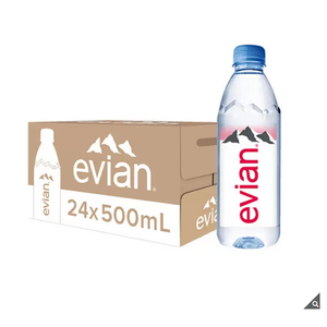 에비앙 천연광천수 500ml x 24 팩, 24개