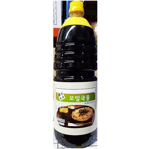 일본모밀소스 장터 1.8L 일식소스 업소용, 1, 1개